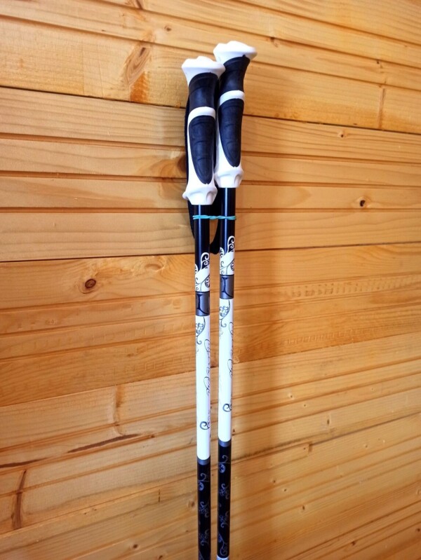 NOVÉ PALICE ITALBASTONI LADY BLACK-WHITE 115CM
